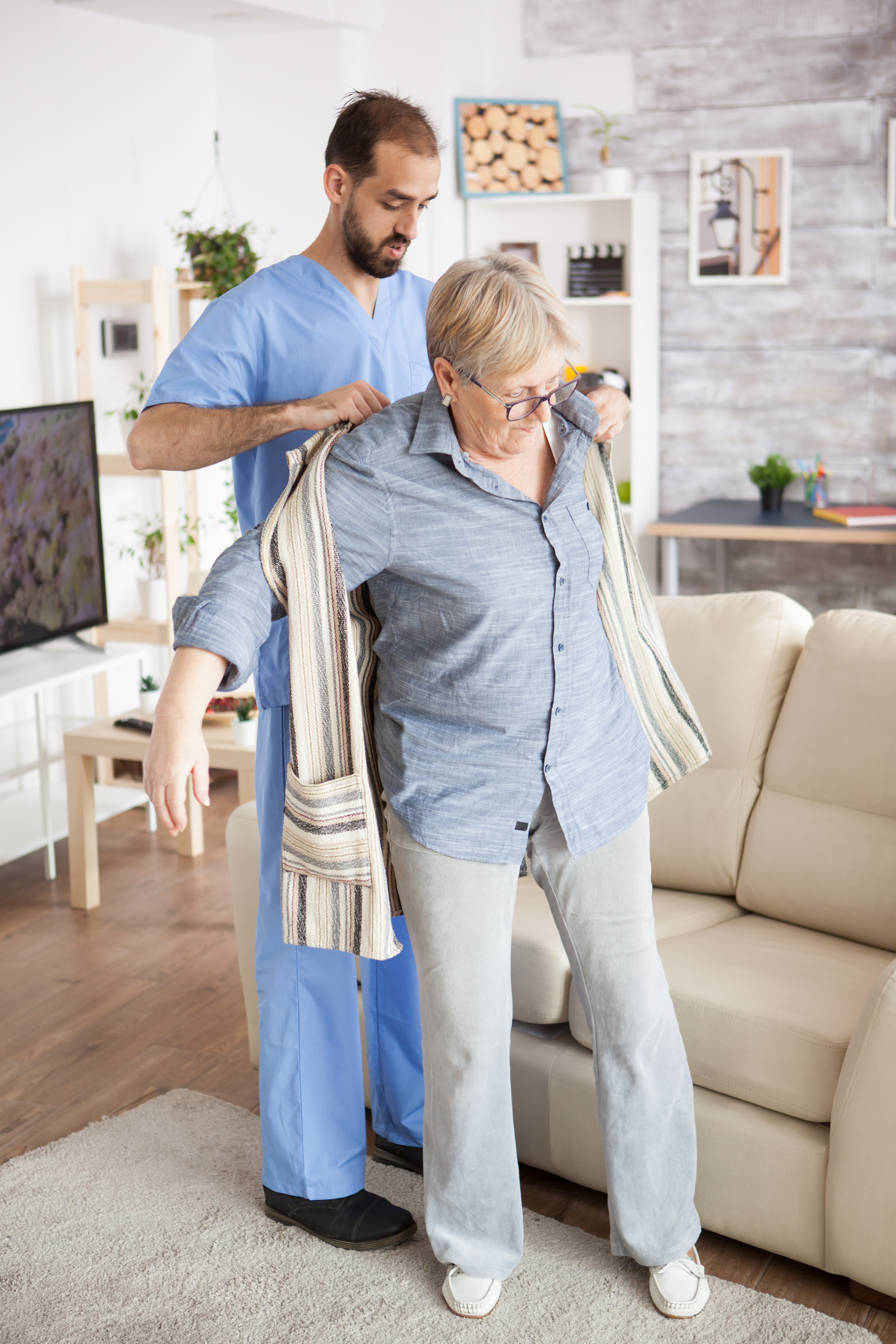 Caregiver portrait